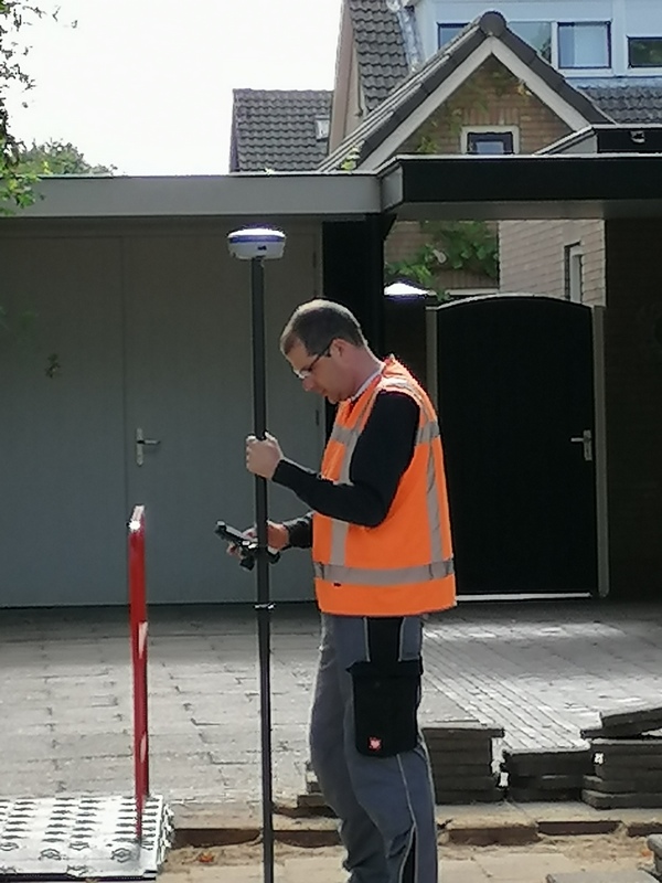 RTK GNSS landmeting in de ondergrondse infra